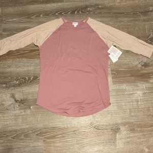 Lularoe Women’s Large Pink striped top